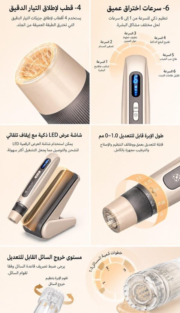 جهاز ديرما بن Hydra.pen H5 الأحدث بالعالم