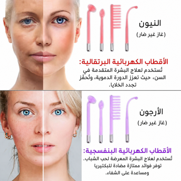 جهاز العناية بالبشرة عالي التردد